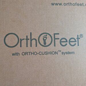 Orthofeet women's Tahoe White shoes, size 8.5